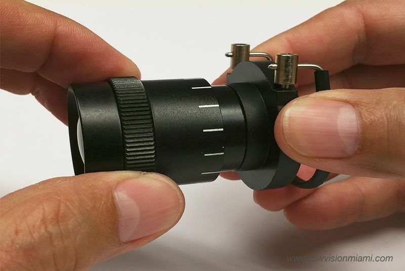 Monocular 2.8X Clip-On – Low Vision