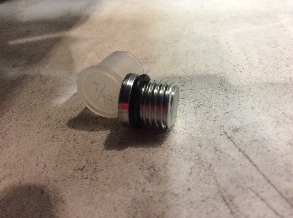(x2pcs) -04, ORB, 7/16-20, Hex, Socket, Plug, ~ Hydraulic, SAE
