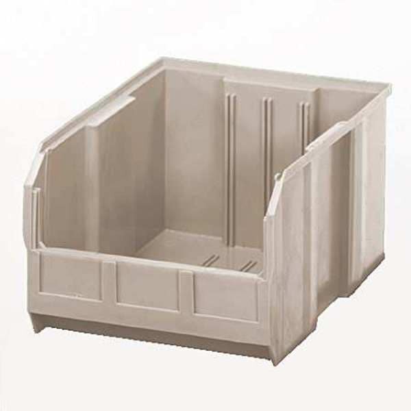Quantum Storage Systems Qus255iv Hang & Stack Storage Bin, Polypropylene,
