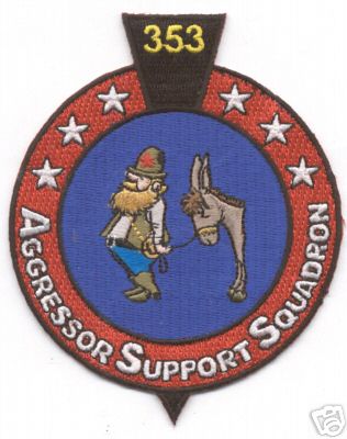 353rd AGGRESSOR SUPPORT SQUADRON patch