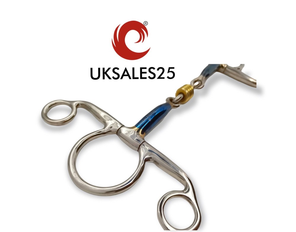 Sweet Iron Blue Elevator Bit / Brass Rollers (UKSALES25®) *SAME DAY DISPATCH*