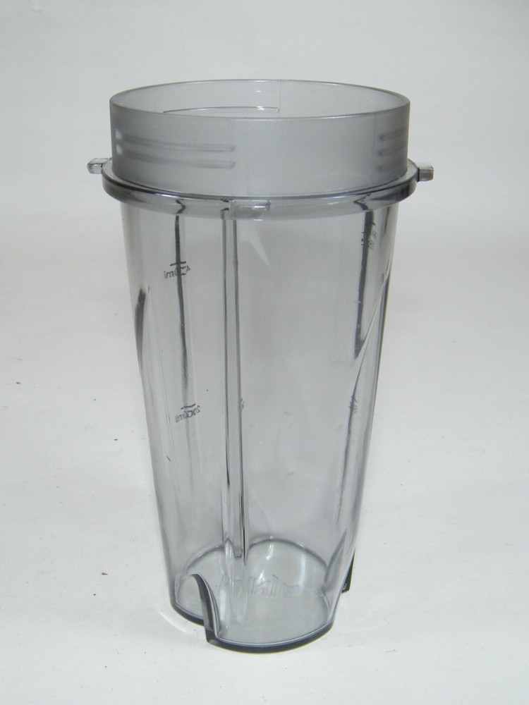(5) NINJA BLENDER CUPS 2 BLADES 2 LIDS