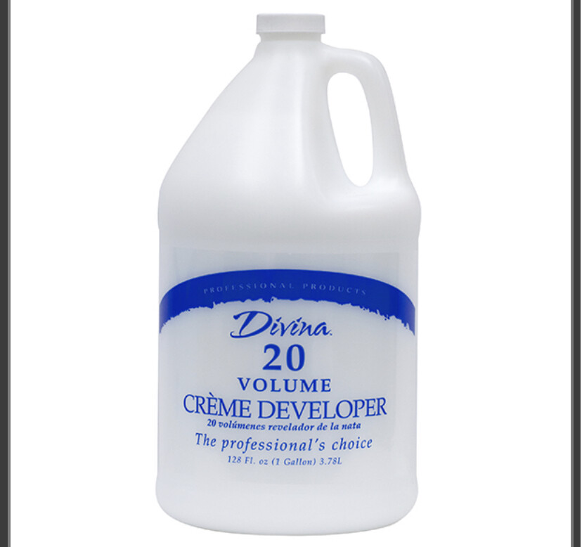 Cream Developer Gallon 10 20 30 40 or 50 Volume