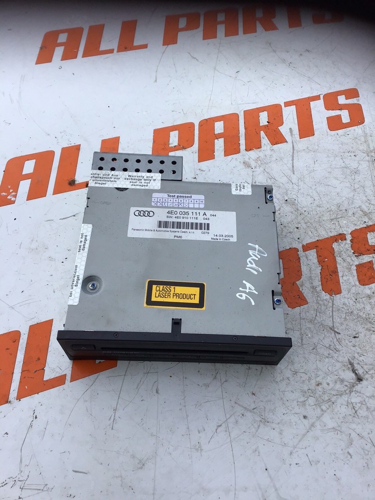 2006 ALDI A6 CD CHANGER 4E0035111A