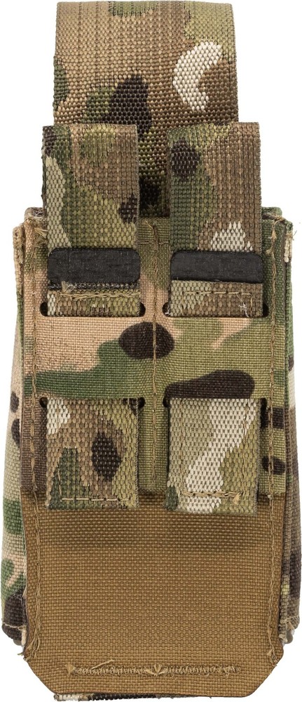TRYBE Tactical Covered Single Magazine Pouch, Multi Cam, 22HRC0MC