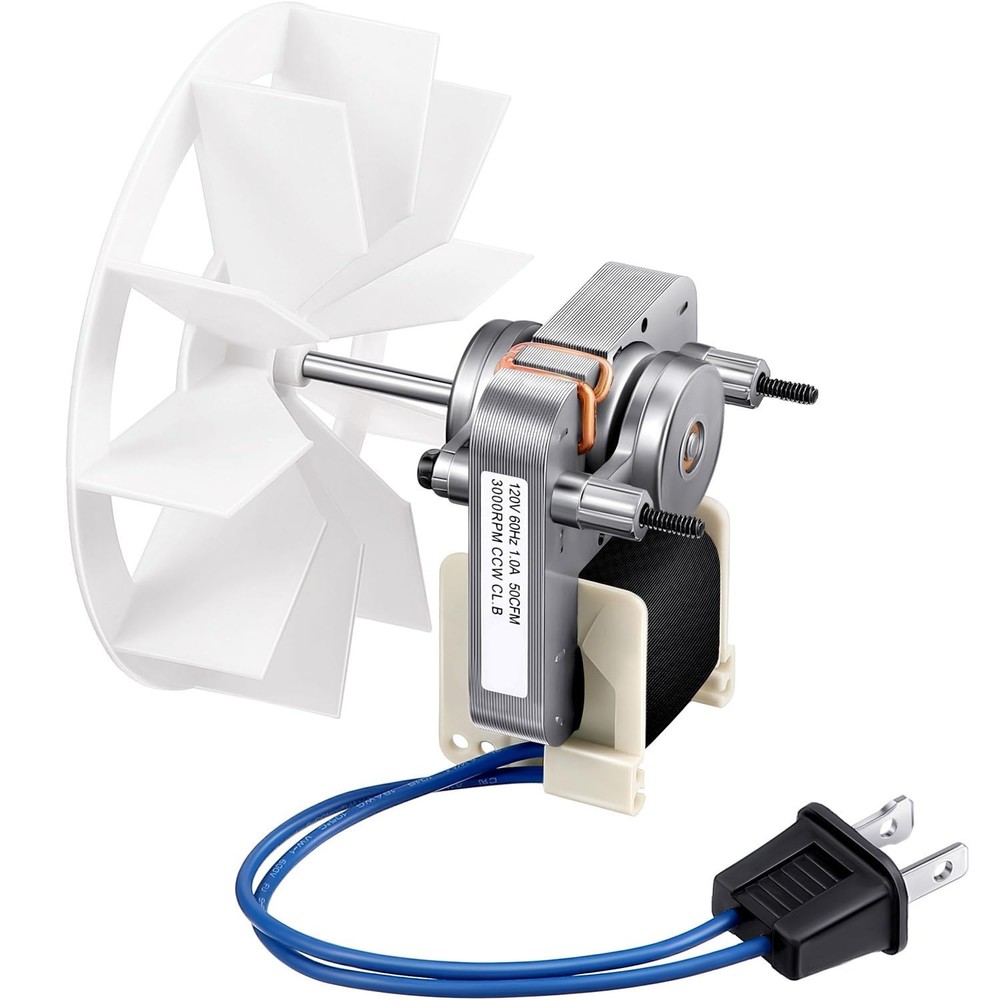 Replacement Bathroom Vent Fan Motor Kit - Easy Install for Nutone Broan Models