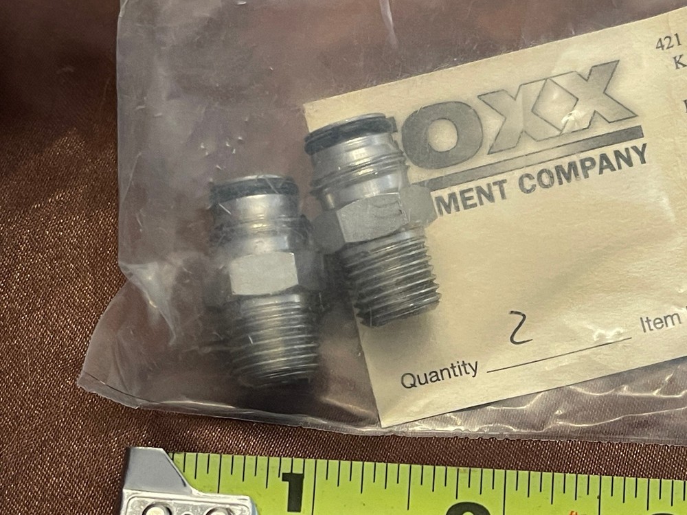 Adapter for Firestone Tank Liquid Ball-Lock Plugs Converts to 1/4" MPT