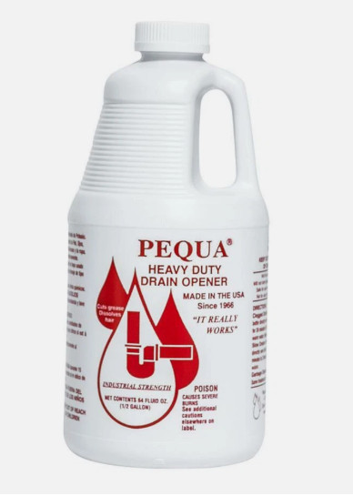 Pequa Industries P-10264, 64 OZ 1/2 Gallon Drain Opener