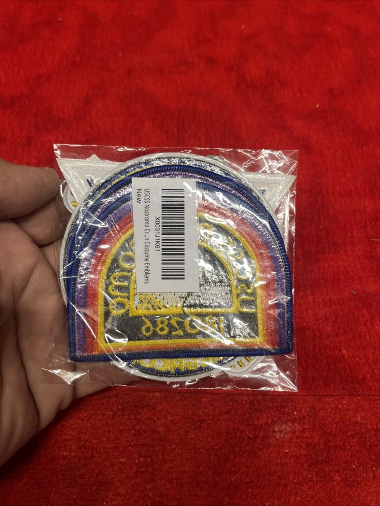 USCCC NOSTROMO ALIEN FLAT BILL CUSTOM EMBLEMS (h10)