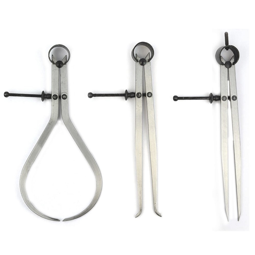19053c 3 Pieces 8inch Spring Caliper / Divider Set