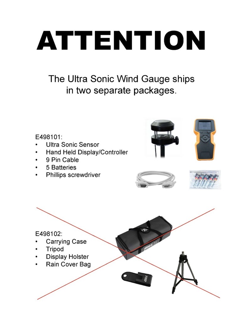 Gill Athletics Anemometer and Handheld Components (Wind)