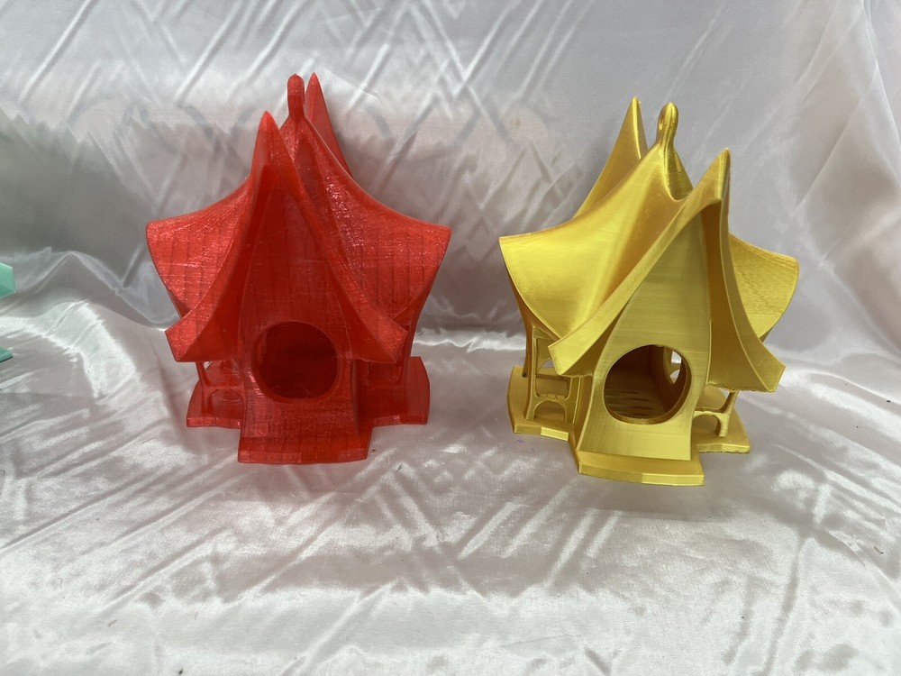 Whimsical Style BirdHouse Ready to Hang