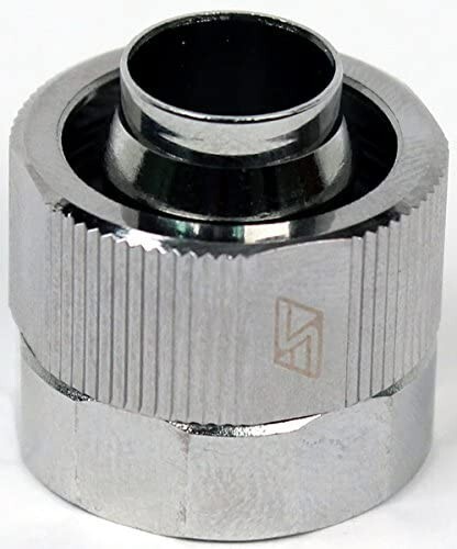 Swiftech 1/2" ID, 3/4" OD Compression Fitting End Cap Quick Disconnect Coupling