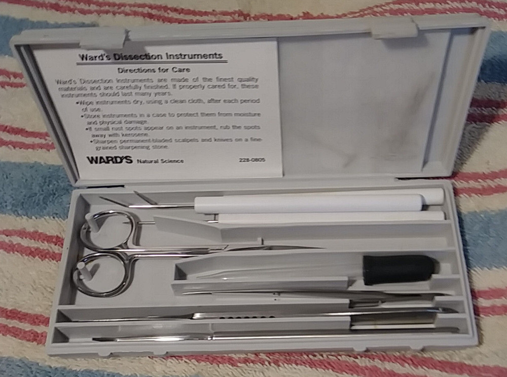 Vintage Wards Dissection Kit Bug 14-0781