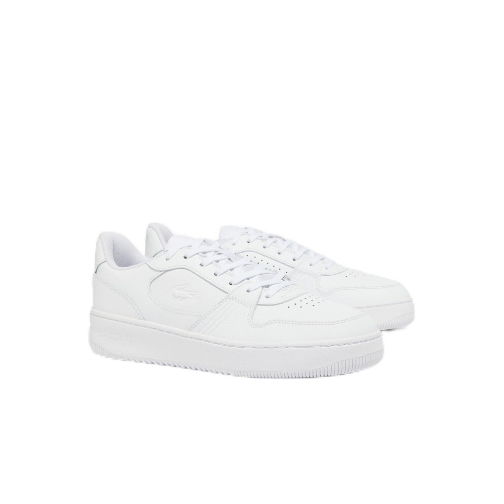 Lacoste  Mens L001 Set Sneakers | White/White | Authentic New