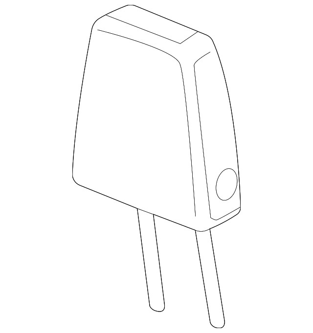 Genuine GM Headrest Outer 85813599