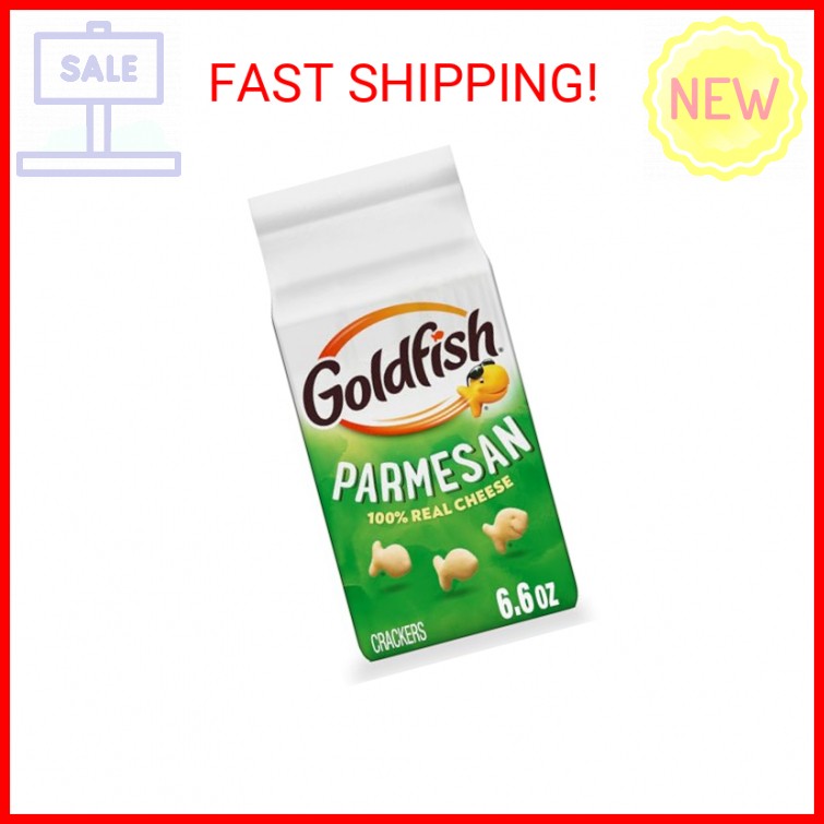 Goldfish Parmesan Cheese Crackers, 6.6 Oz Bag