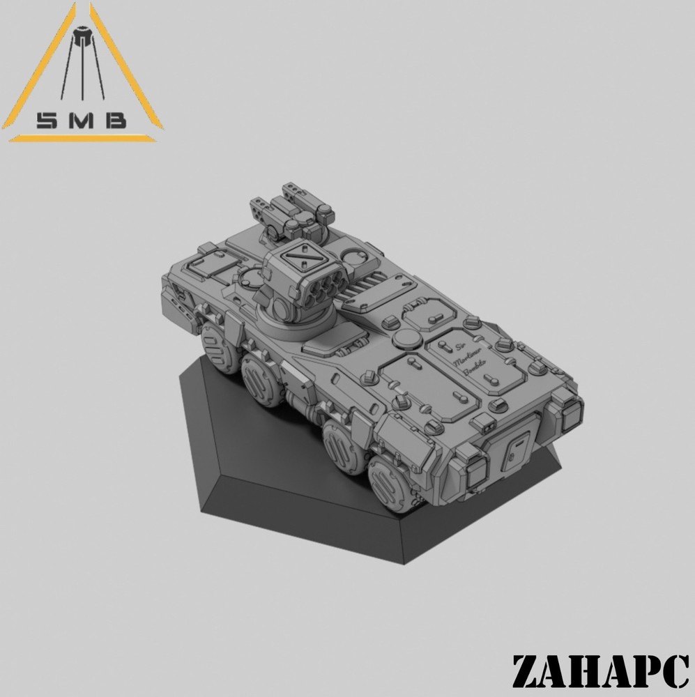ZahAPC - 6mm Sir Mortimer Tank x 2