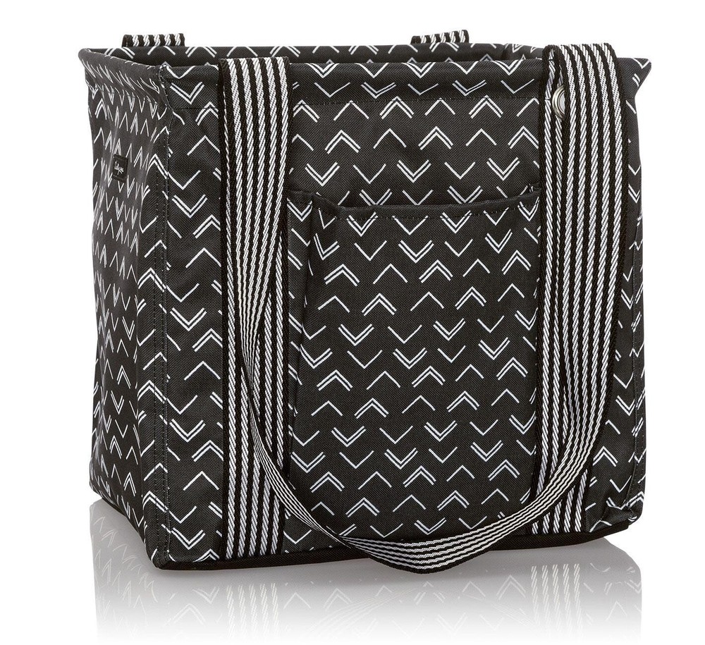 Thirty-One bag small utility tote tip top chevron