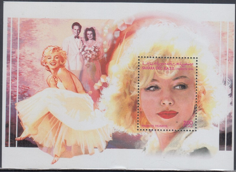 SAHARA REP  # SAH005 MNH S/S  - MARILYN MONROE