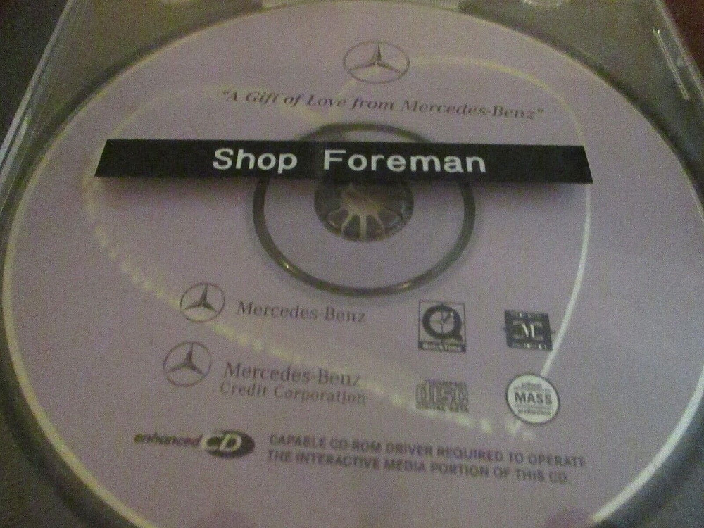 CD-R  A GIFT FROM MERCEDES-BENZ