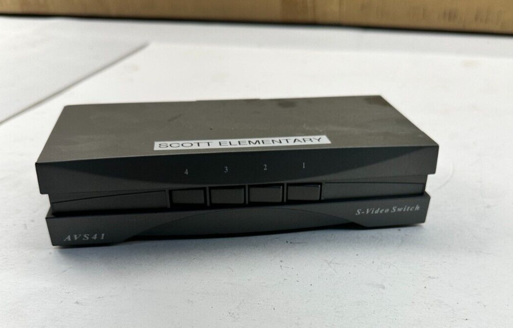 S-Video Switch Selector AVS41