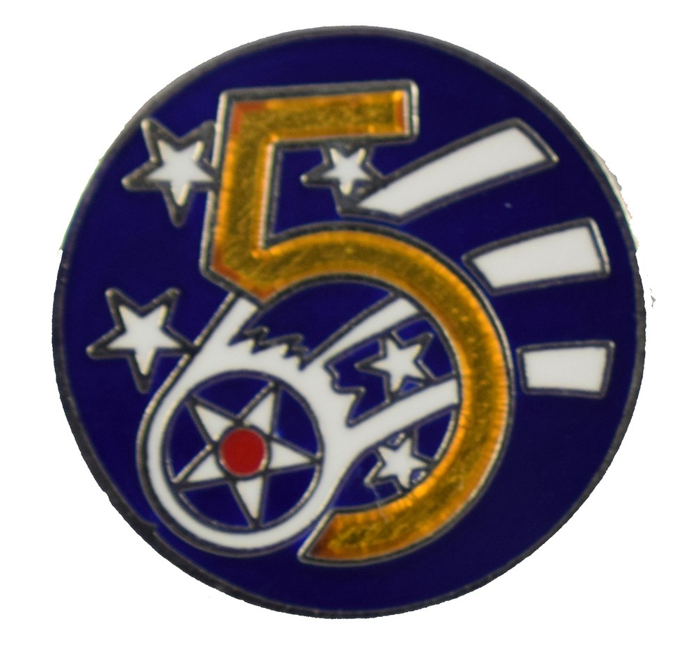 5TH AIR FORCE HAT PIN