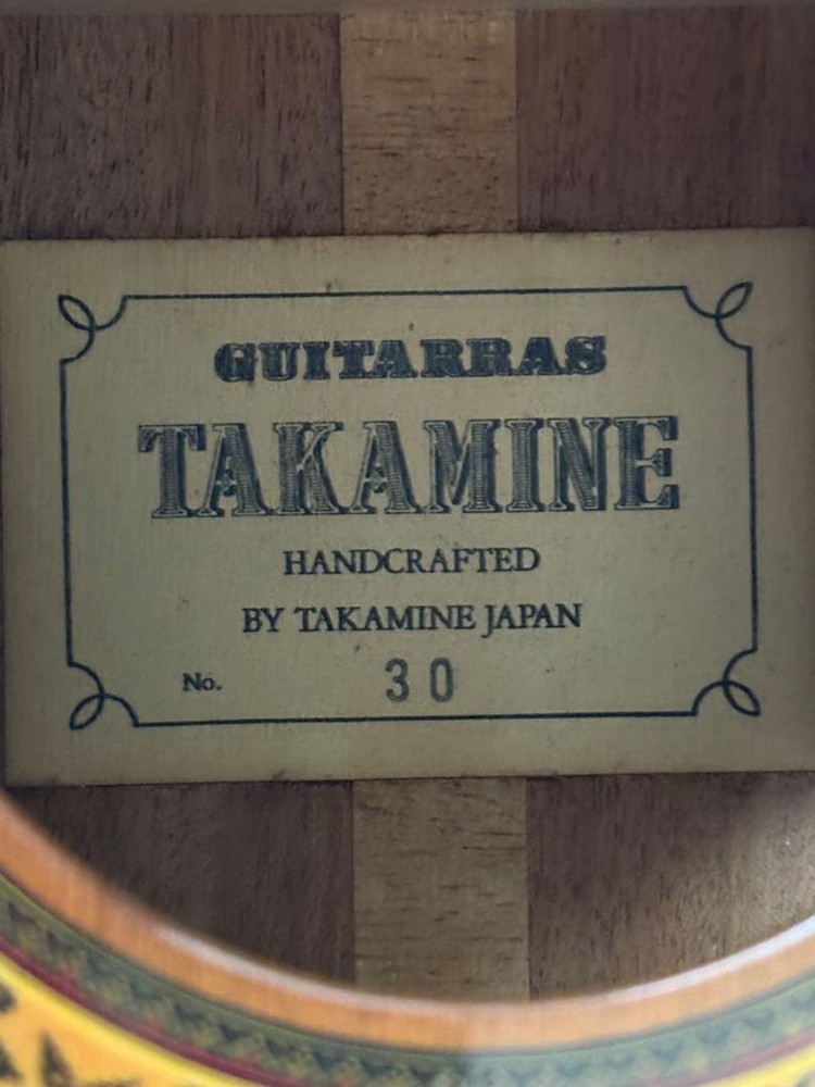 TAKAMINE Classical Guitar Model 30