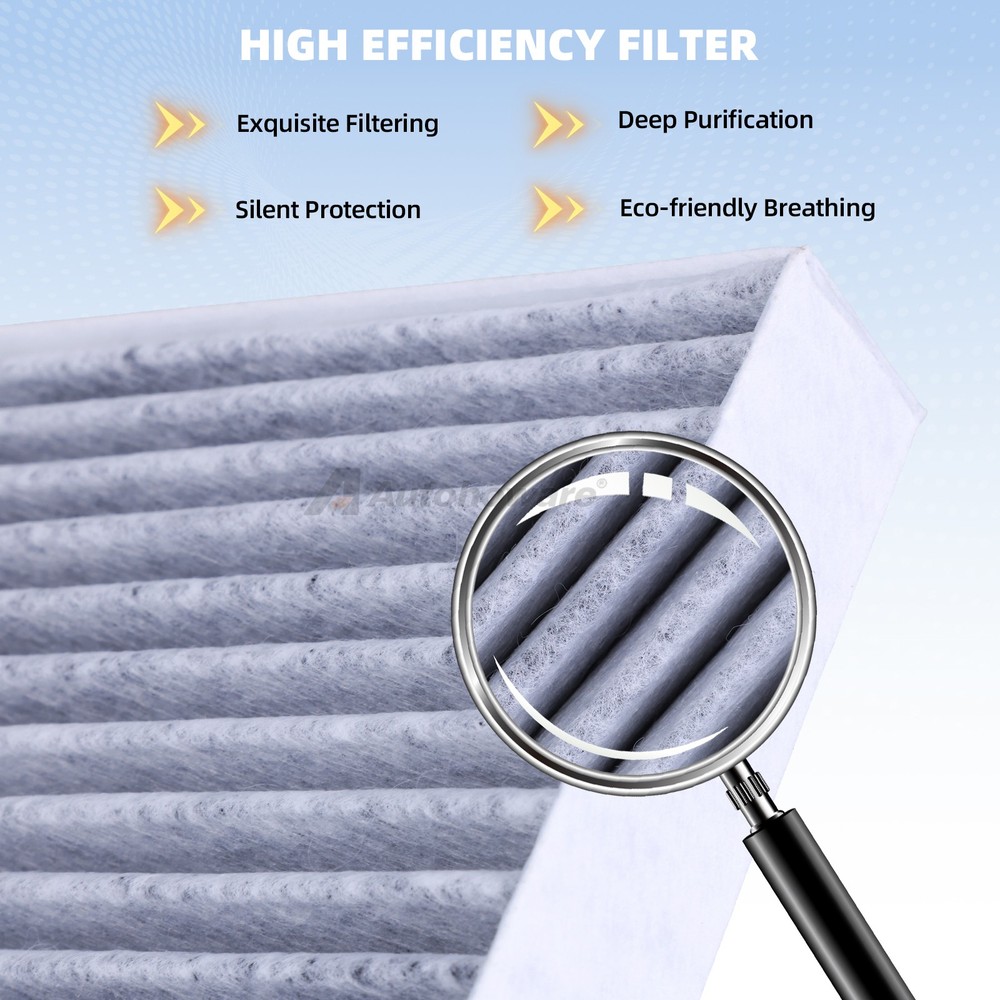 Fits For Teslas Model Y Engine Cabin Air Filter Kit Internal External AC Filter