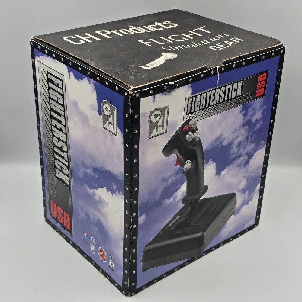 CH Products F-16 Fighterstick USB Flight Stick Controller