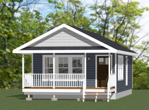 18x30 Tiny House -- 540 sq ft -- PDF Floor Plan - Model 4A