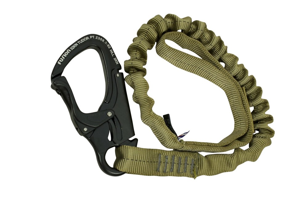 Helo Retention Lanyard with Snap Hook & Hitched Loop