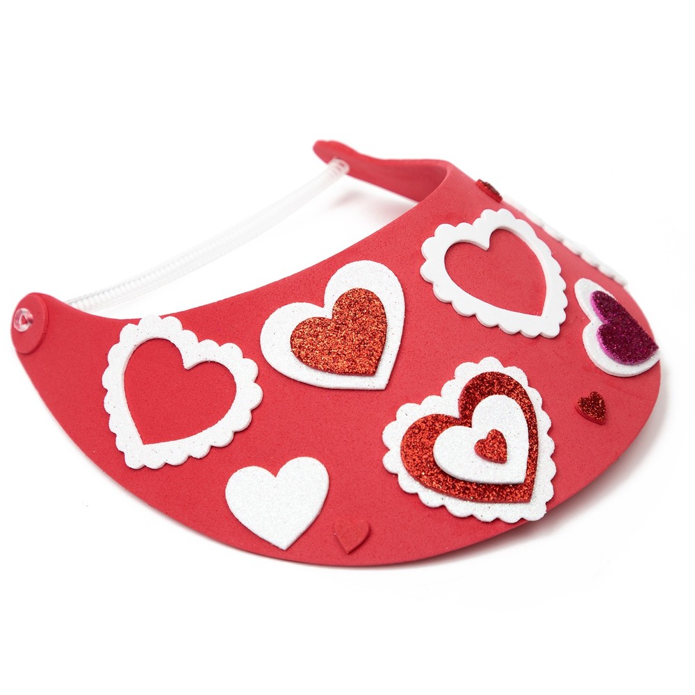 CousinDIY Foam Visor 6/Pkg-Assorted