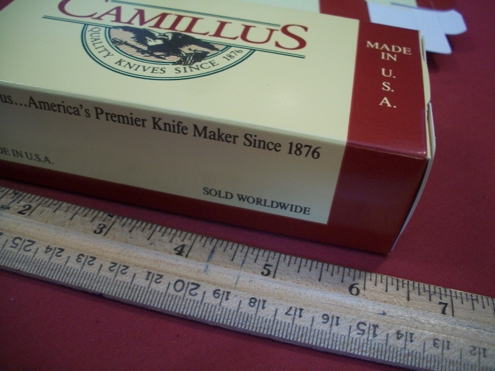 Vintage Camillus Knife Box Only, Nos