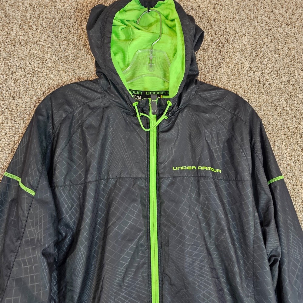 Under Armour Jacket Combine Training Mens Medium Full Zip Lightweight