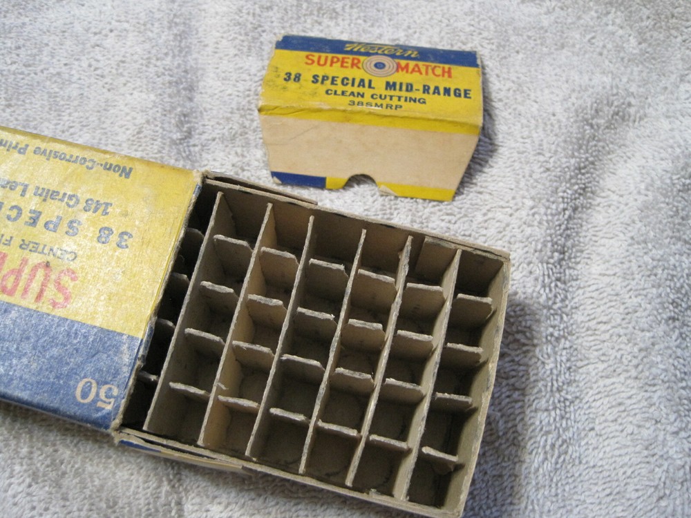 Vintage Western Super Match .38 Special Mid-Range - Empty Box