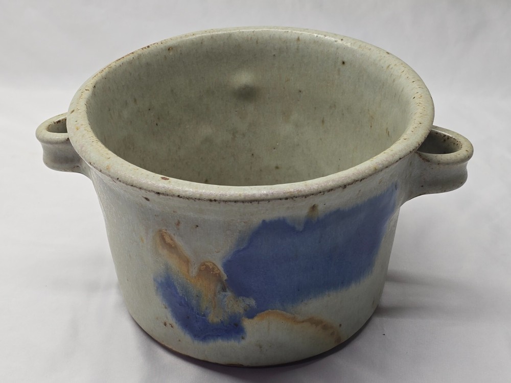 Chamberlain Handmade Stoneware Baking Crock 7.25" Turned Pottery