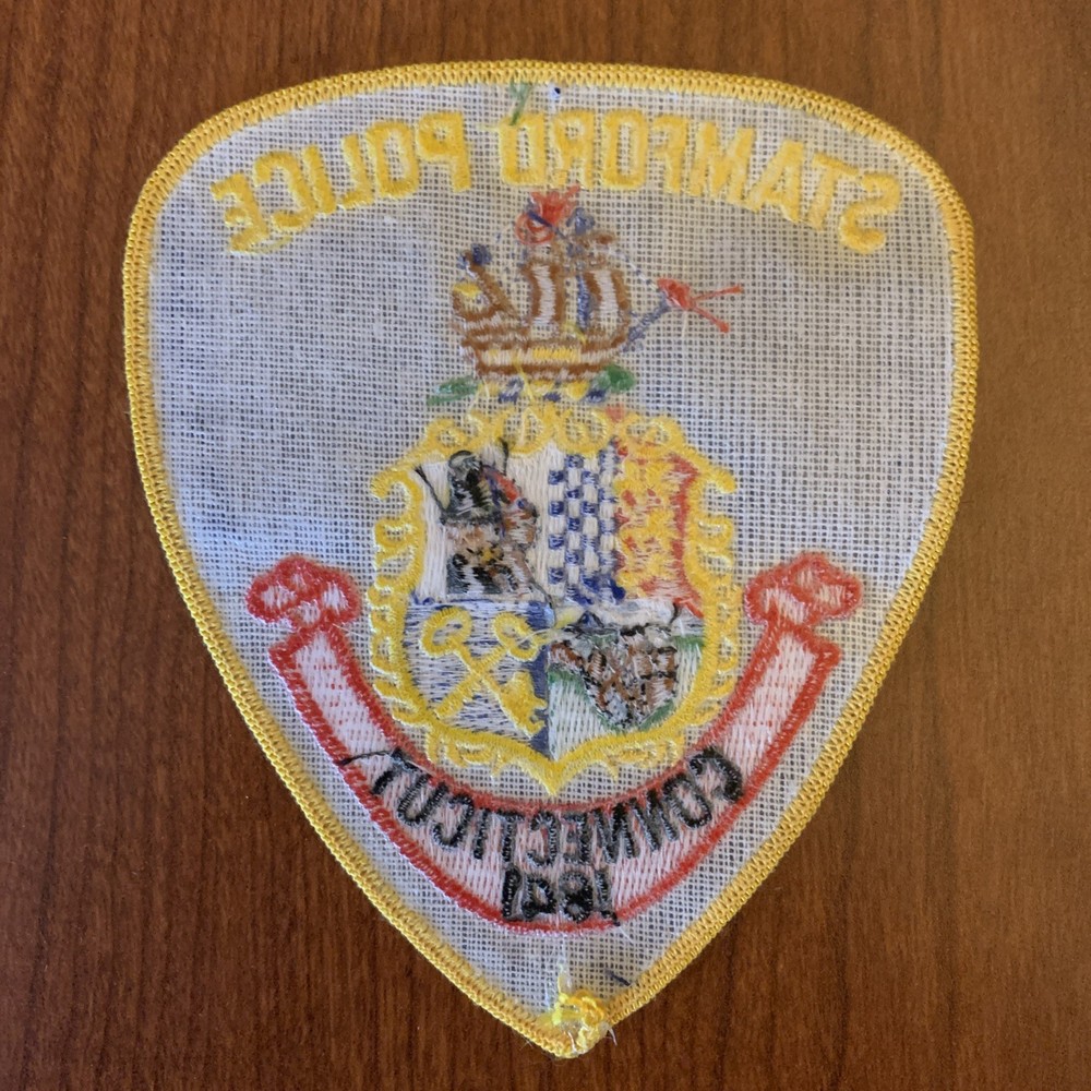 Stamford Connecticut Police Patch