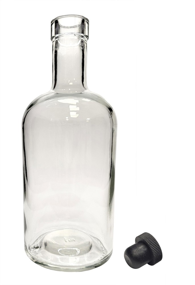 Home Brew Ohio Oregon Liquor Bottle and Cork