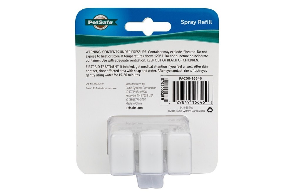 PetSafe Spray Refill - Unscented (3-Pack) PAC00-16646