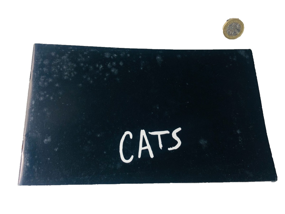 Theatre Programme Cats 1981 Vintage ra