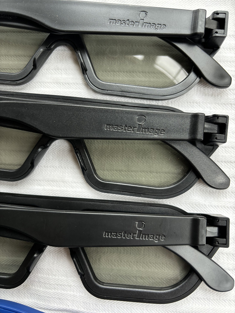 3d glasses MasterImage & Real3D-set of 5