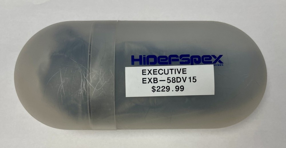 HIDEFSPEX Shooting Glasses, Executive EXB-58DV15