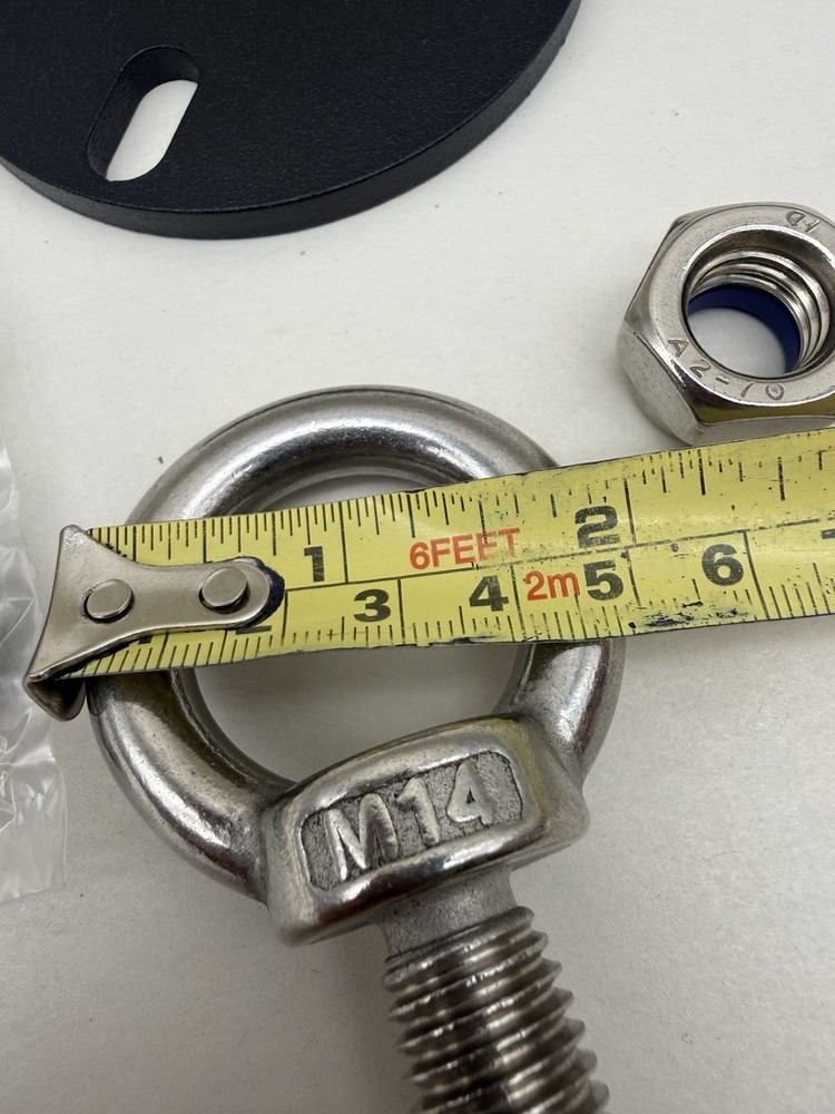 Outboard Engine Lifting Ring Tool Adapter & Ring Fit for Evinrude Johnson BRP ET