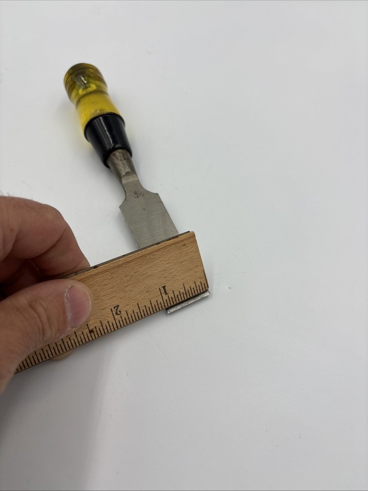 STANLEY No.60 Wood Chisel Made In USA Sharp Edge Nice 1”