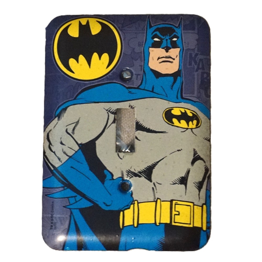 DC Comics Batman Bank and Light Switch Cover