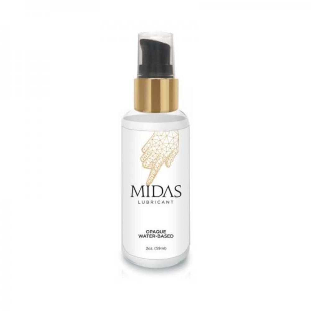 Personal Lubricant MIDAS OPAQUE WATER BASED LUBE 2 OZ