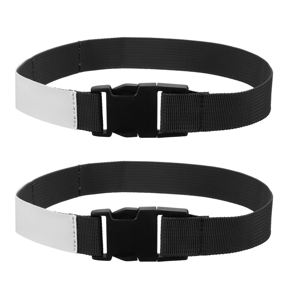 2 Pcs Multipurpose Laundry Strap with Buckle, Black