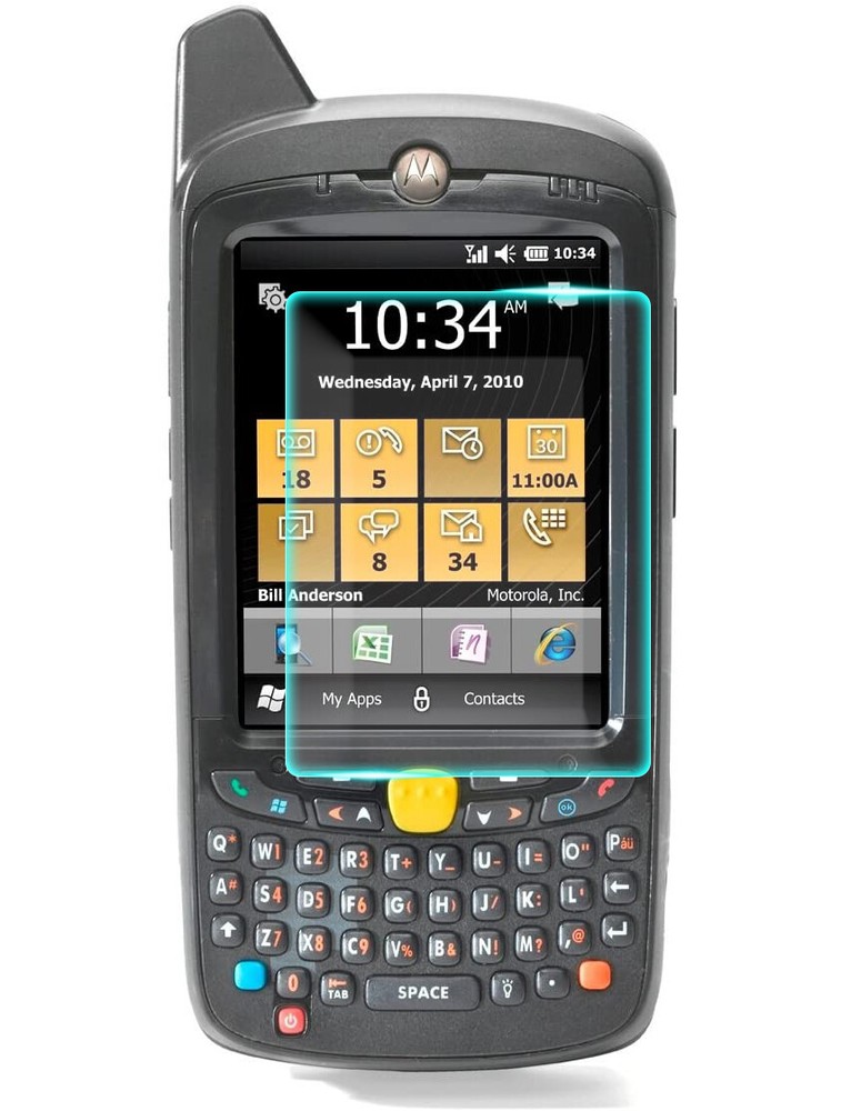 Crystal Clear Screen Protector for Motorola MC65 PDAs | Handhelds