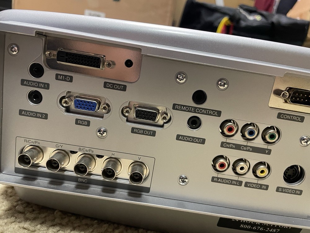 Dukane Image Pro 8935 Lcd Projector Tested And Working